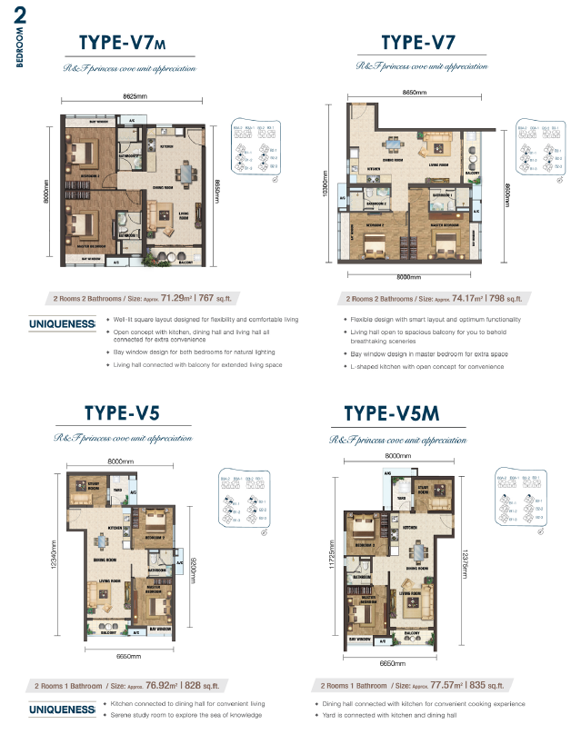R&F Phase 2 - 2 bedder
