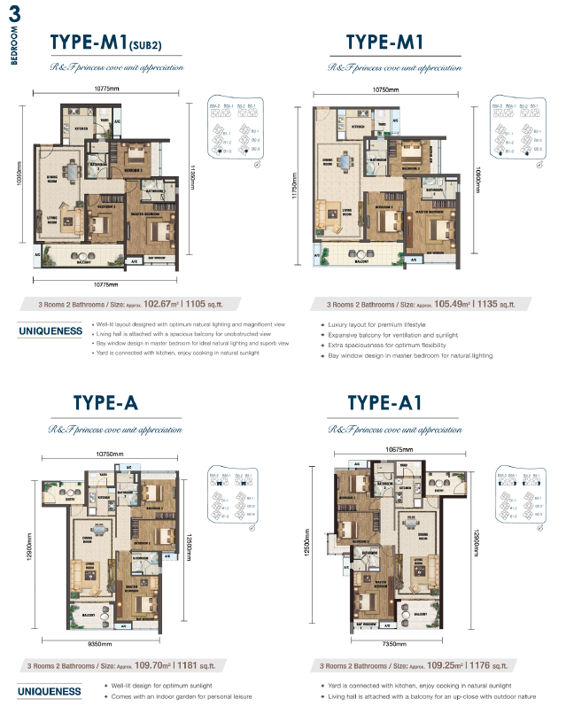 R&F Phase 2 - 3 bedder