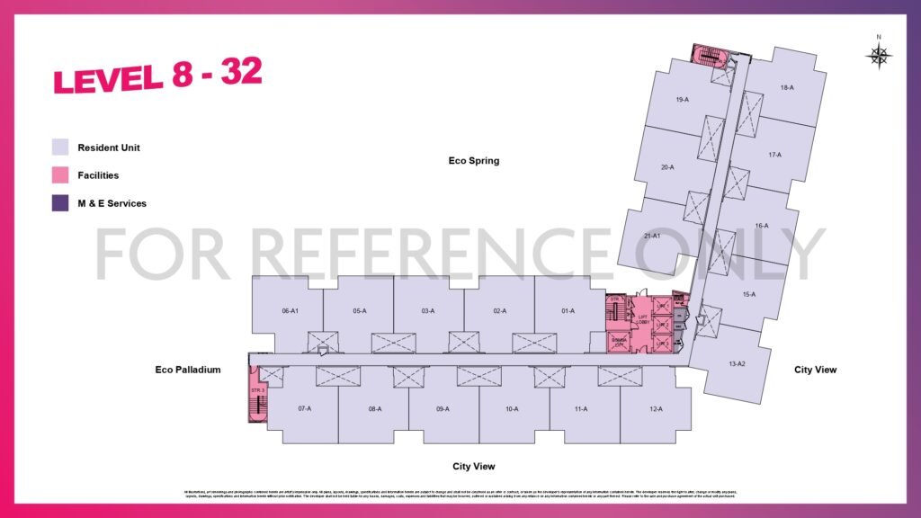 Santai Duduk Eco Spring Duduk Santai Duduk Eco Spring Duduk - lvl 8 32 floor plan unit only
