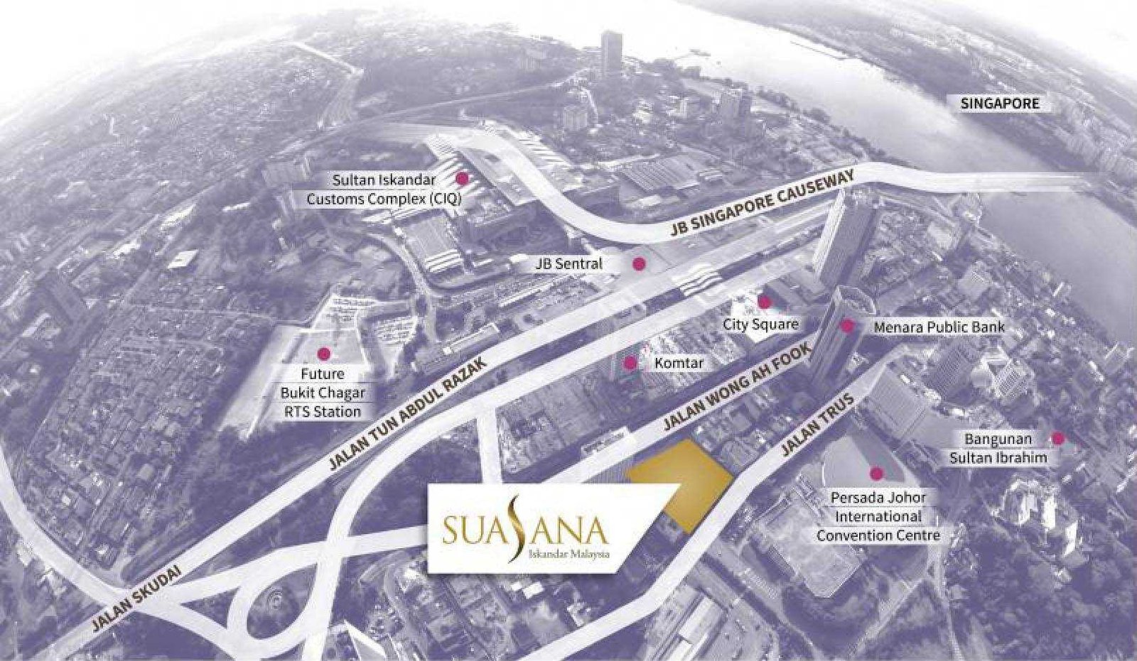 Suasana Iskandar Suasana Iskandar - map 1