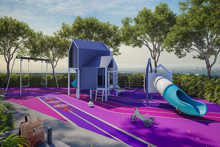 The Straits View Duo Residence - playground