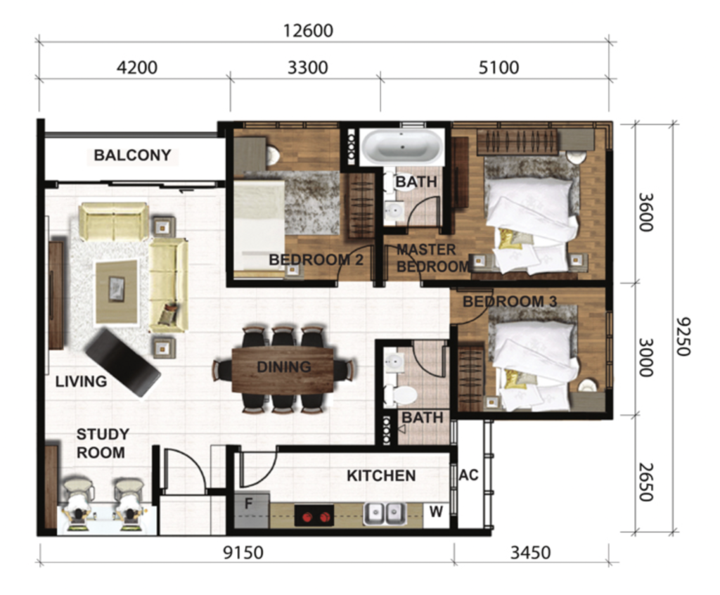 SKS Pavillion Residences - sks a