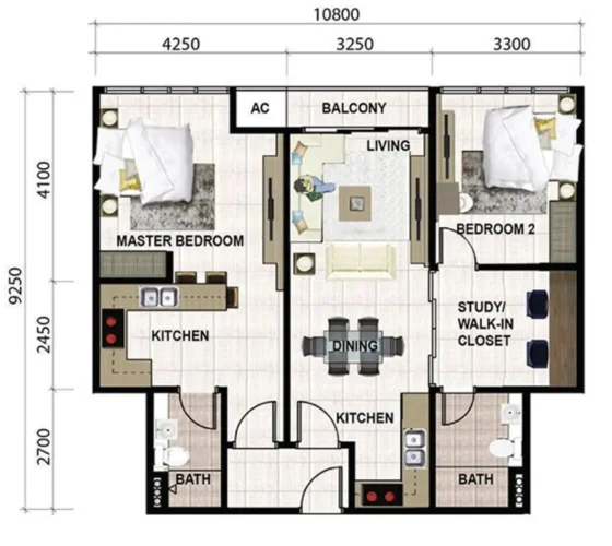 SKS Pavillion Residences - sks e